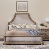 Arch Salvage Little Bryce King Upholstered Bed