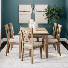 Sanbriar Dining Table and Chairs (Set of 7)