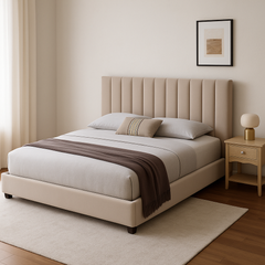 MR Beige Bed