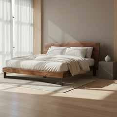 Bent King Bed